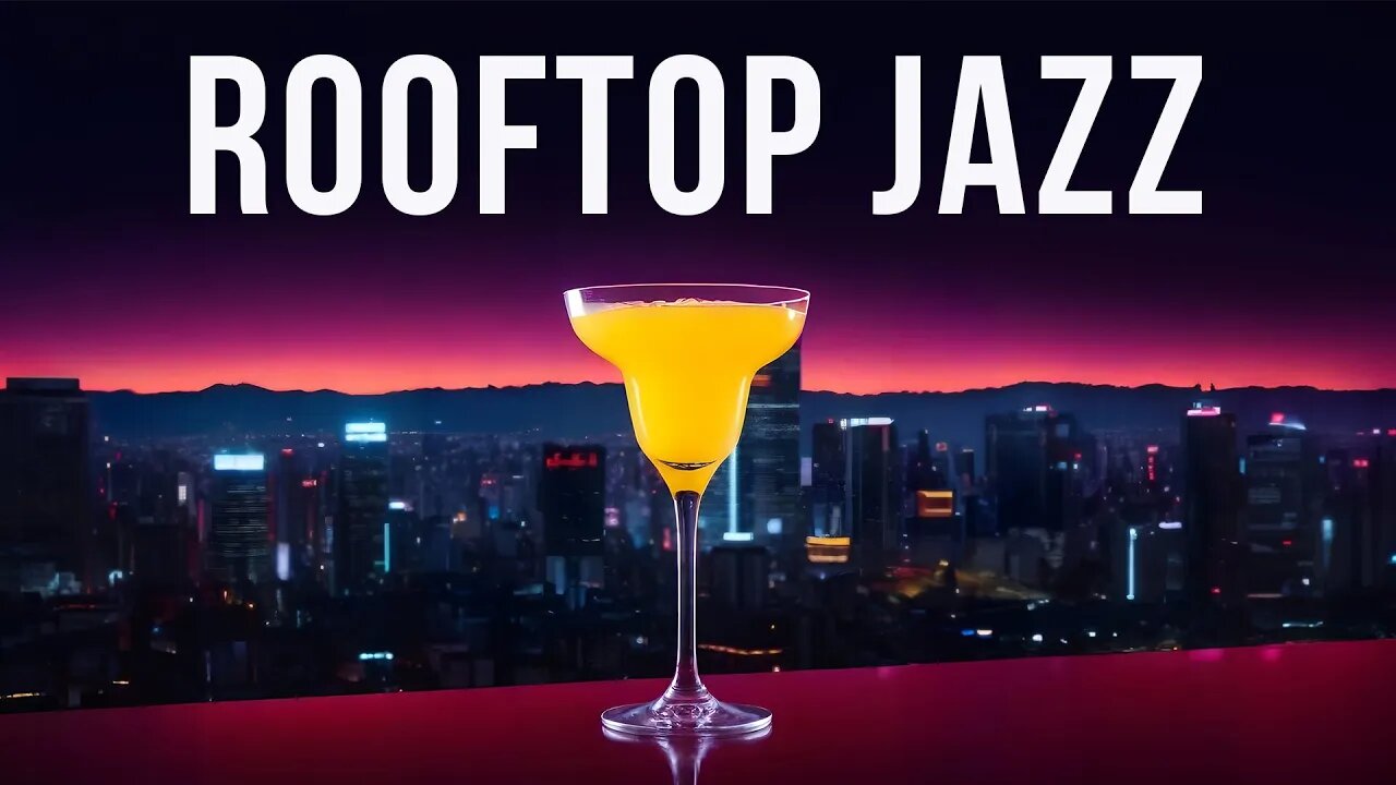 Rooftop Jazz Vibes | Smooth Sax for Cozy City Nights