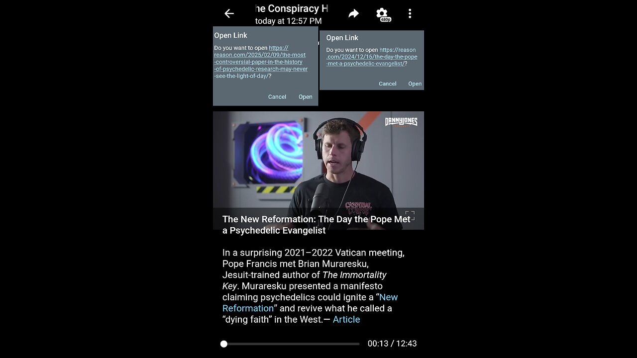 Documentary: Psychedelic Evangelist met the Pope