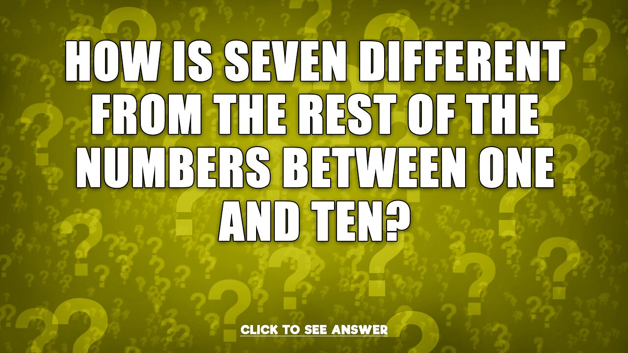 Do you know the answer to this riddle?