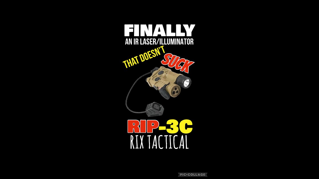 Rix Tactical RIP-3C, a laser/light combo that doesn’t suck!