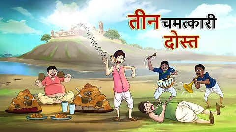 तीन चमत्कारी दोस्त || 3 Magical Friends || Hindi Kahaniya || Ssoftoons Hindi || Hindi Fairy tales