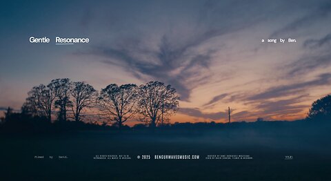 Gentle Resonance – Cinematic Piano Solo | Official Music Video