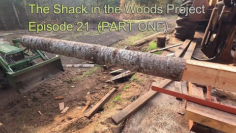 21a (Part One) Milling Longer Logs on a Shorter Mill