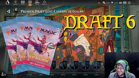 Dino Deck Draft Building in Lost Caverns of Ixalan Draft