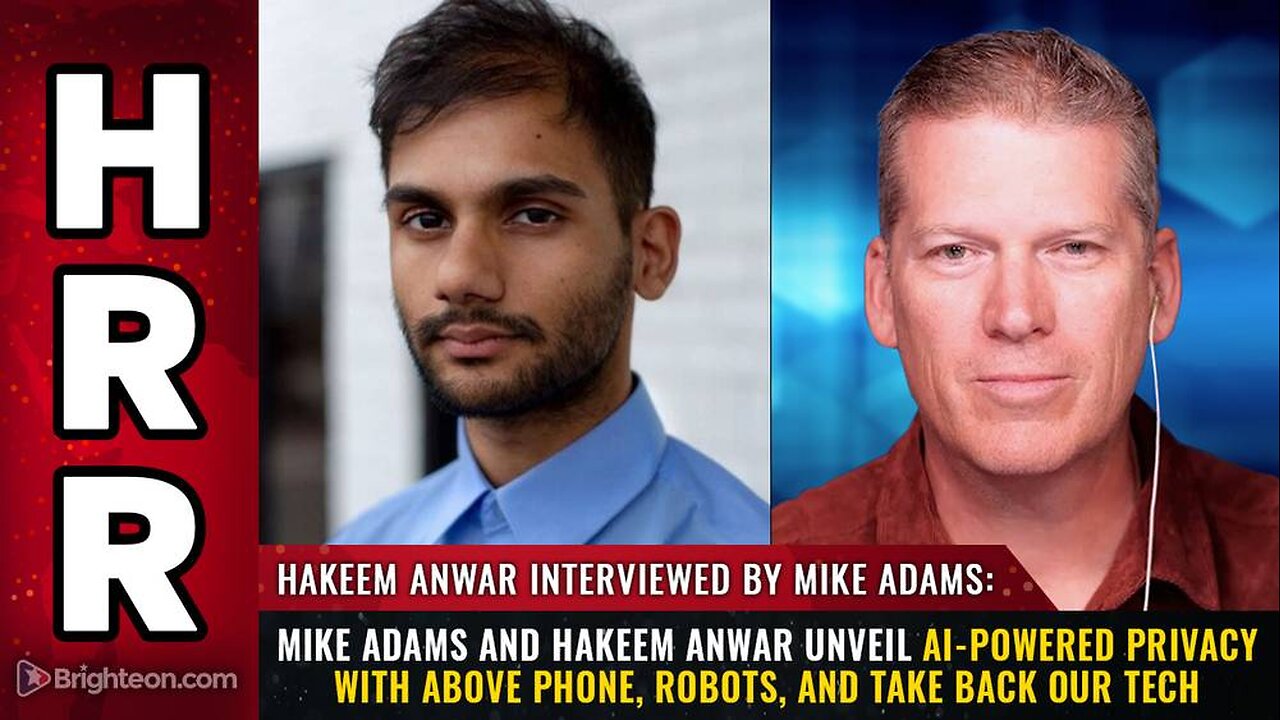 Hakeem Anwar Unveil AI-Powered Privacy with Above Phone, Robots, and Take Back Our