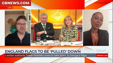 St George_s Flag is NOT divisive!_FIERY clash as London council tears down England flags.mp4