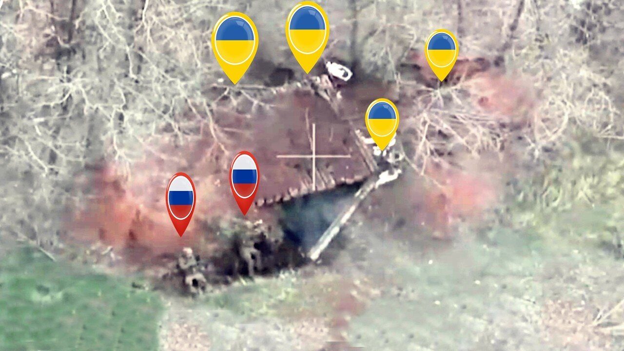 Extreme Close Combat Forces Ukrainian Troops to Surrender
