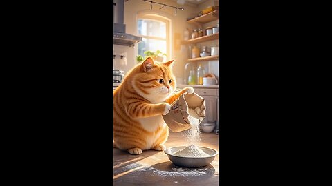 cooking cat