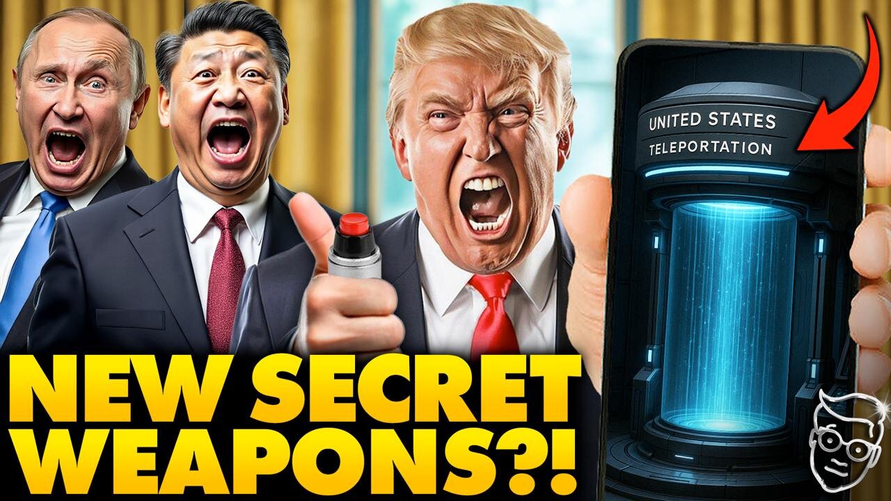 🚨 Trump White House Just Announced Teleportation Secret Weapon: 'We Can Manipulate Time and Space'