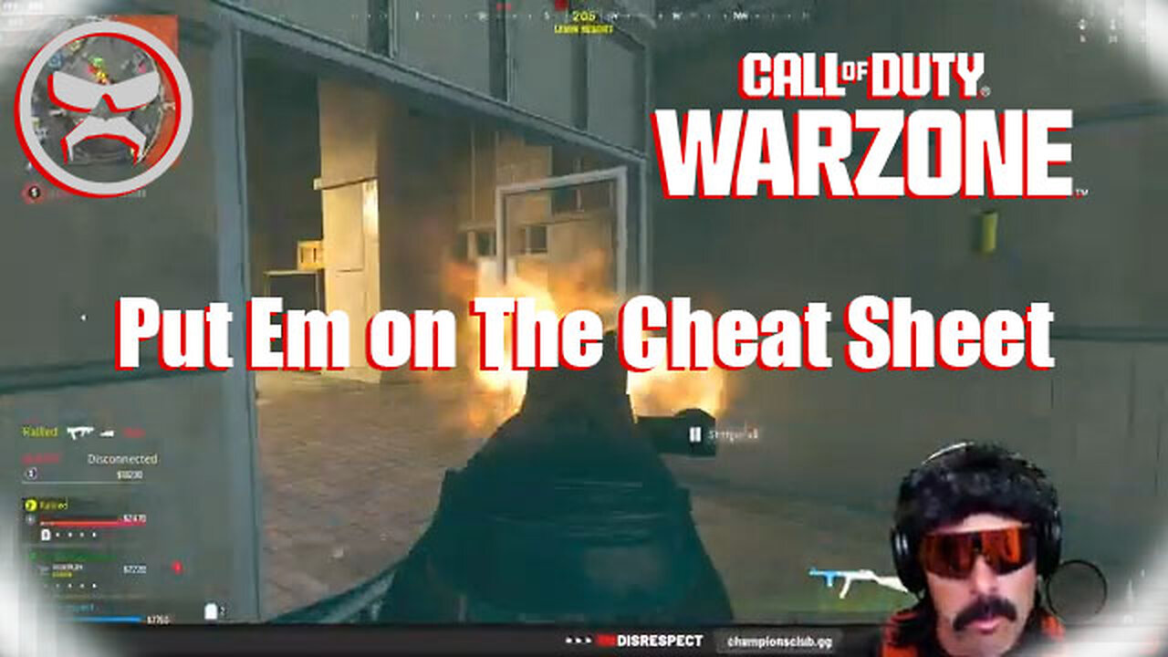DR DISRESPECT - Runs Into Cheaters.