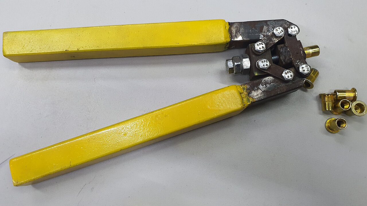 You can build a proper DIY rivnut tool from scratch!