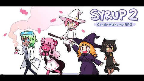 SYRUP 2 CANDY ALCHEMY RPG VISUAL NOVEL EXPAND THE VARIETY OF CANDIES 🍡🍭🍬OFFERED AT THE STORE 🏪