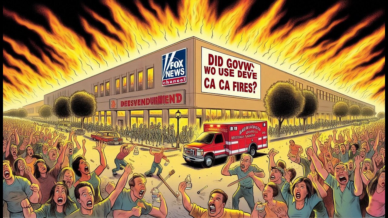 Did Gov. Use DEWs Before CA Fires? Shocking Fox News Revelation