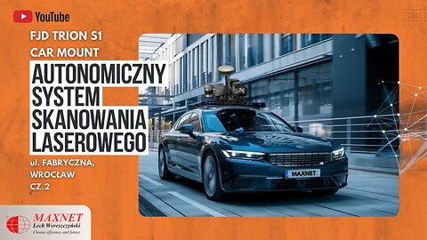 Continuation of laser scanning of Fabryczna Street in Wroclaw