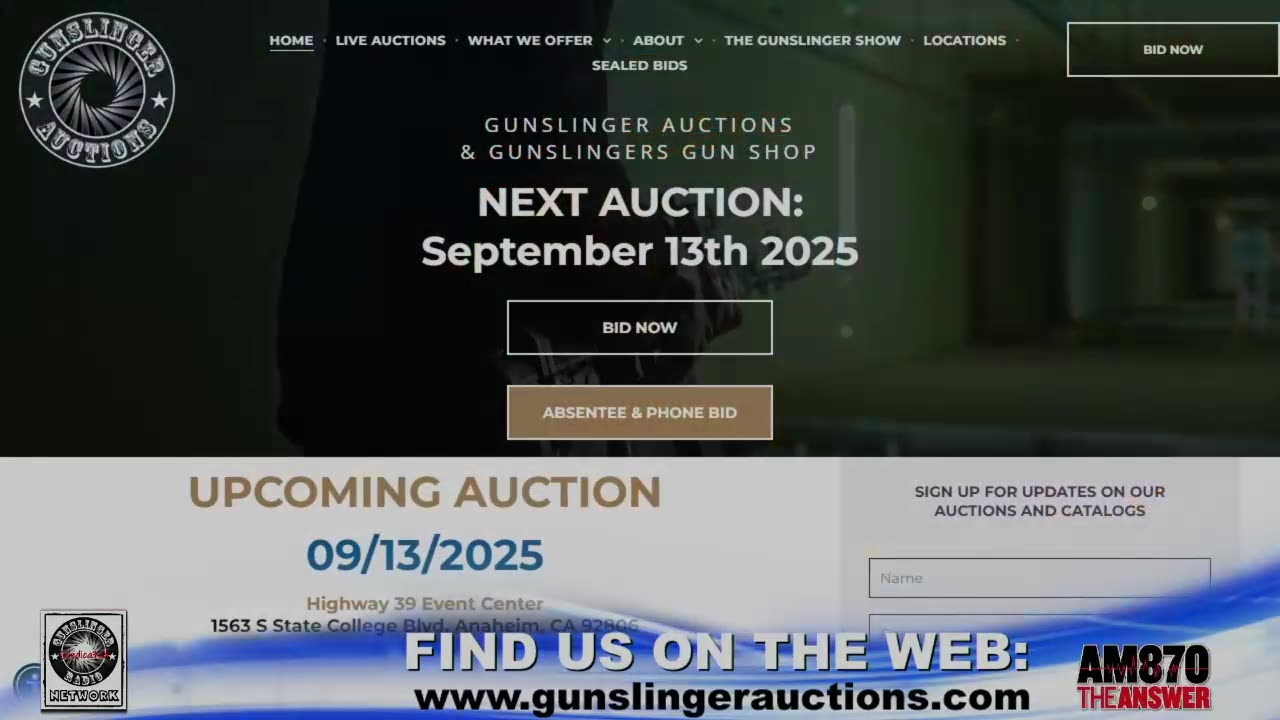 Gunslinger Auctions - GSR 07-27-25 SEG 01