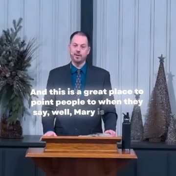 Mary A Sinner in Need of a Savior, Just Like Us