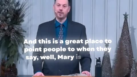 Mary A Sinner in Need of a Savior, Just Like Us