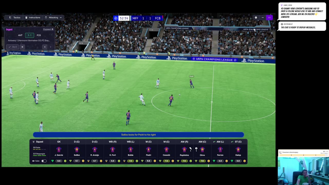 FC Barcelona s. 2, Beginning