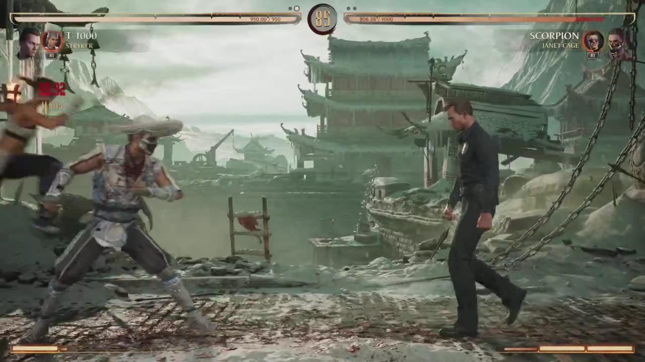 Mortal Kombat 1 - T-1000 Klassic Tower Playthrough (Novice)