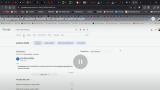 RE_DC Under Police State The Beginning of Birth Pangs