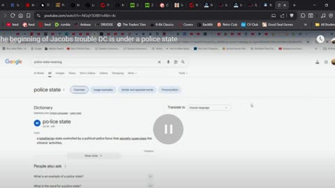 RE_DC Under Police State The Beginning of Birth Pangs