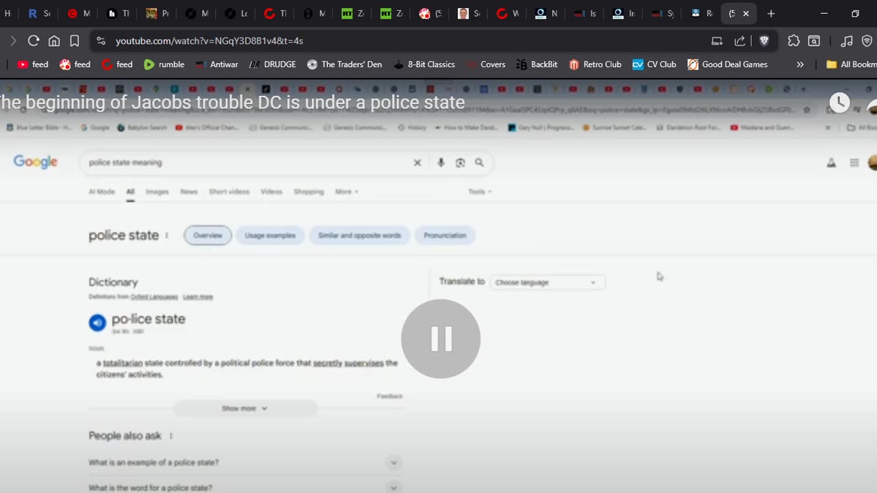 RE_DC Under Police State The Beginning of Birth Pangs