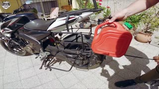 Me DAN la MOTO EQUIPADA Lista para el VIAJE ✔️✔️ Hacia Las GUYANAS ➔ BAJAJ NS 200cc