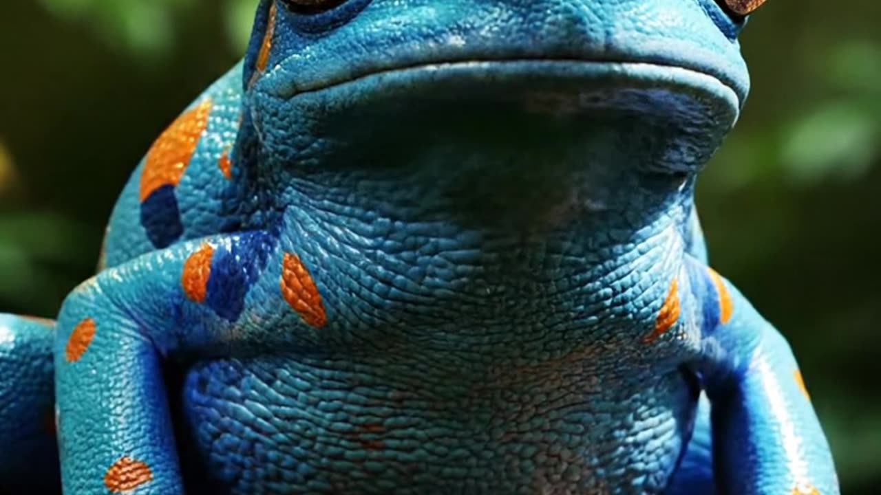 Red-eyed tree frog.