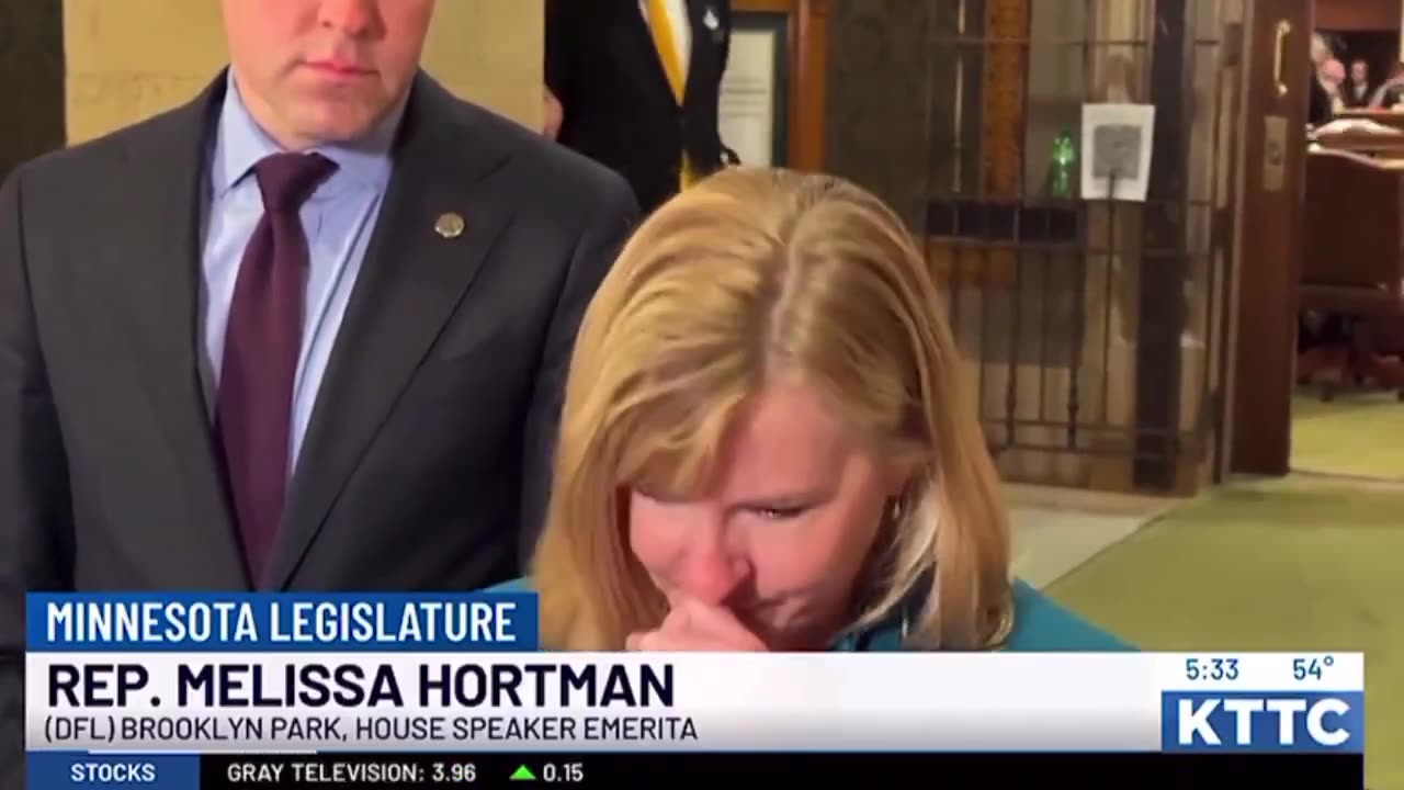 HOLY CRAP! Rep. Melissa Hortman sounded absolutely TERRIFIED while speaking to the media.