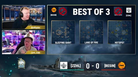 ⚓ World of Warships ⚓ Warship Masters 2025 - Day 2 [5 minute delay]