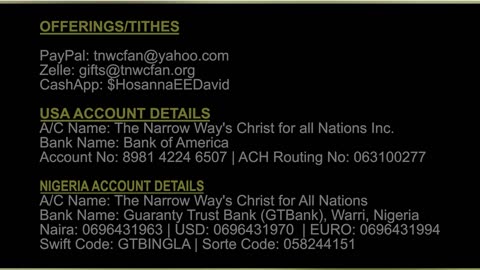 The Abuse of God's Grace || Hosanna David