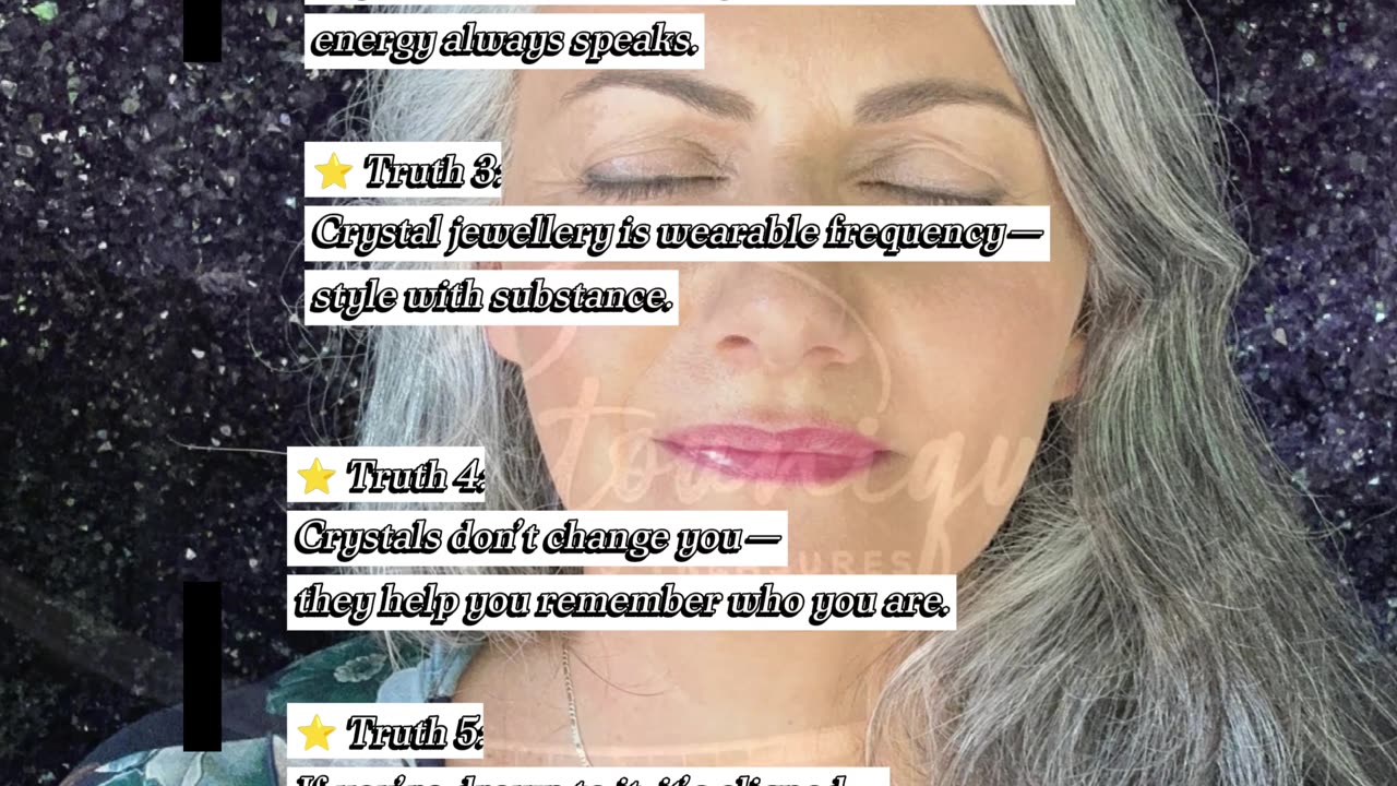🗣️ TRUTH BOMBS ABOUT CRYSTALS 💎