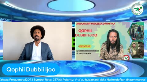 Qophii Dubbii Ijoo ONM-ABO Adoolessa 12-2025 itti dhiyaadhaa!