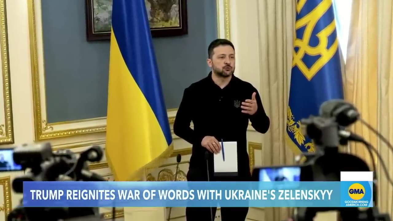 Trump blasts Zelenskyy as tensions escalate, peace talks falter