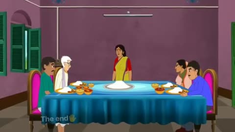 छोटे बहू का सस्ता मछली - Hindi Story - BedTime Story - Fun - Enteratinment