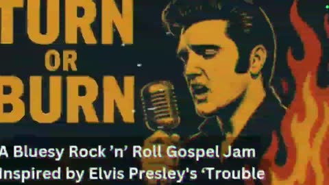 Turn Or Burn - A Bluesy Rock 'n' Roll Gospel Jam Inspired by Elvis' "Trouble"💡AI ✨ + 🧘‍♂️