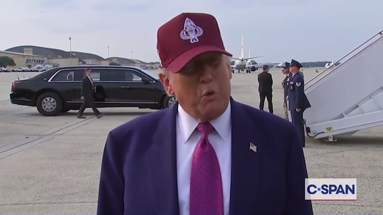 Trump: DC Protesters “will End Up in Jail for a Long Period of Time"