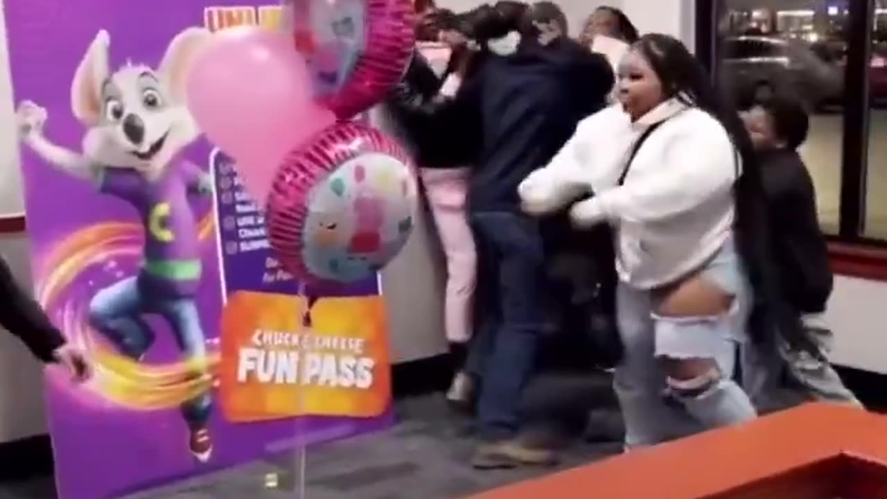 Birthday party with friends.