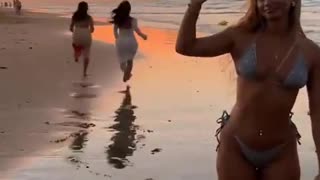 Damn she is fast