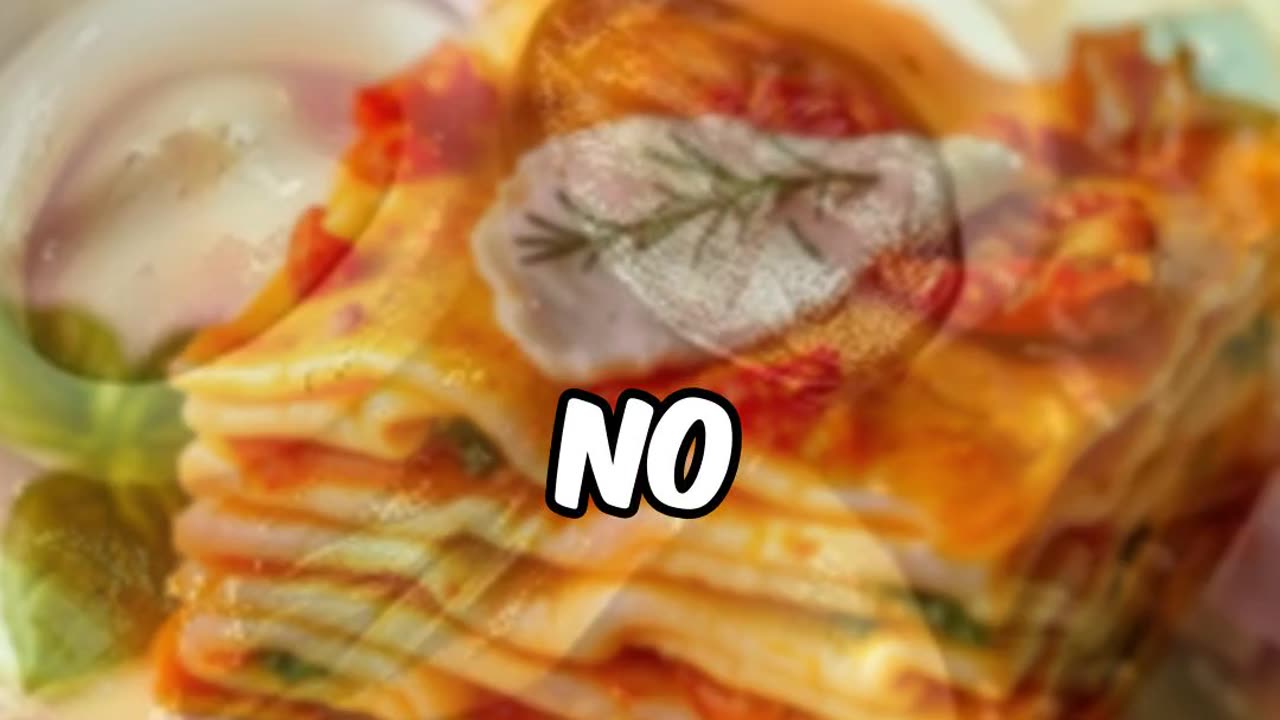 IS YOUR LASAGNA LAYERS FALLING APART - THIS IS THE GLUE TRICK!) 🚫🍝🧩”
