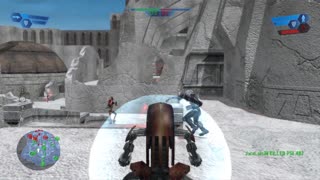 Star Wars Battlefront 2004: Instant Action Rhen Var: Citadel CIS Gameplay