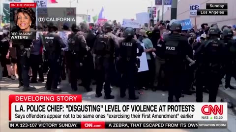 Maxine Waters Claims With Straight Face 'No Violence' Took Place In LA