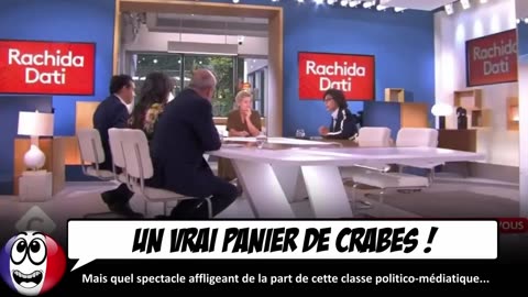 ÉNORME CLASH entre Rachida Dati et le journaliste Patrick Cohen.