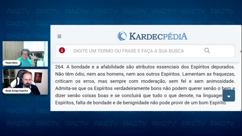 119° Polêmica Espirita- Como reconhecer o grau de elevação dos Espíritos- Artur Azevedo e Paulo Neto
