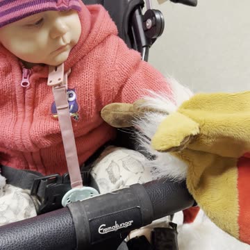 Baby Kayla Playing With a Rudolph Hat — Big Sister Joins In 🎄🦌