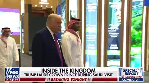 Trump Secured over one trillion dollar commitment from Saudi Arabia to invest in the U.S.