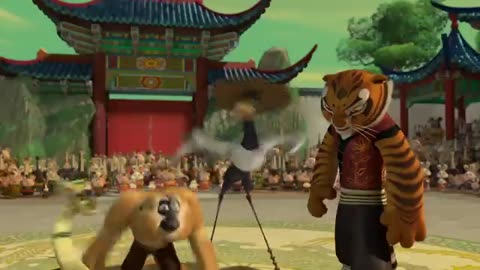 The Dragon Warrior Tournament Kung Fu Panda (2008) Family Flicks
