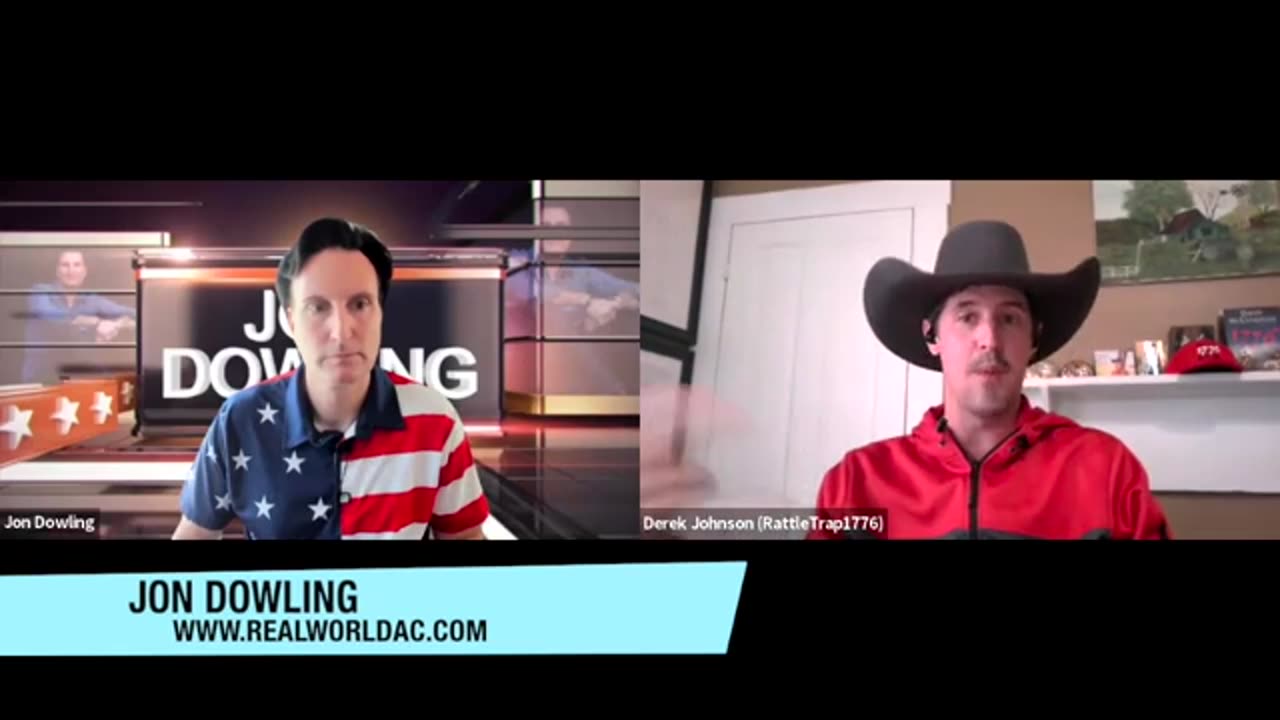 Jon Dowling Interviewing Derek Johnson Regarding The Global Financial Reset (01:16:40)