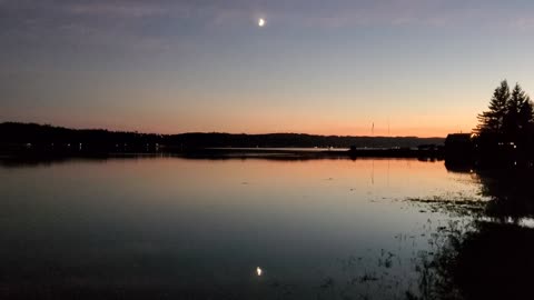 Sunset and Moon