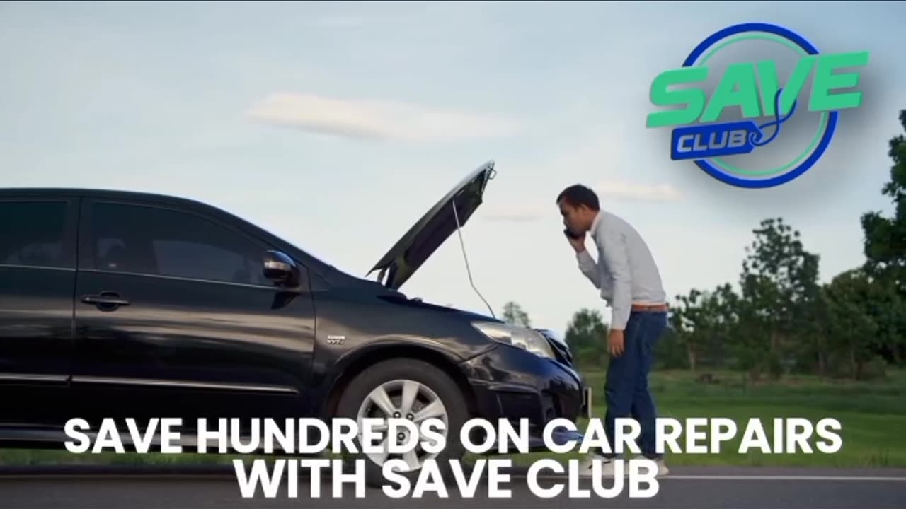Save HUNDREDS on car repairs with Save Club!